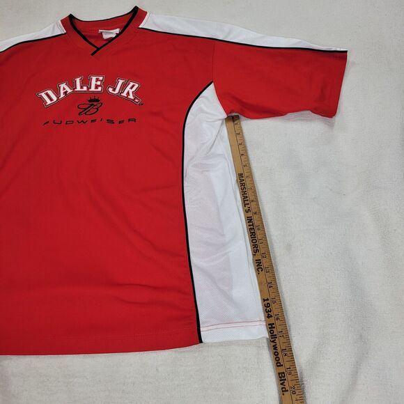Vintage Chase Dale Earnhardt Jr Jersey Shirt Budweiser Beer Racing Nascar Racing - Picture 7 of 11
